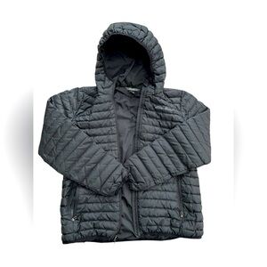 Eddie Bauer Woman’s Puffer Jacket, Black, Size M